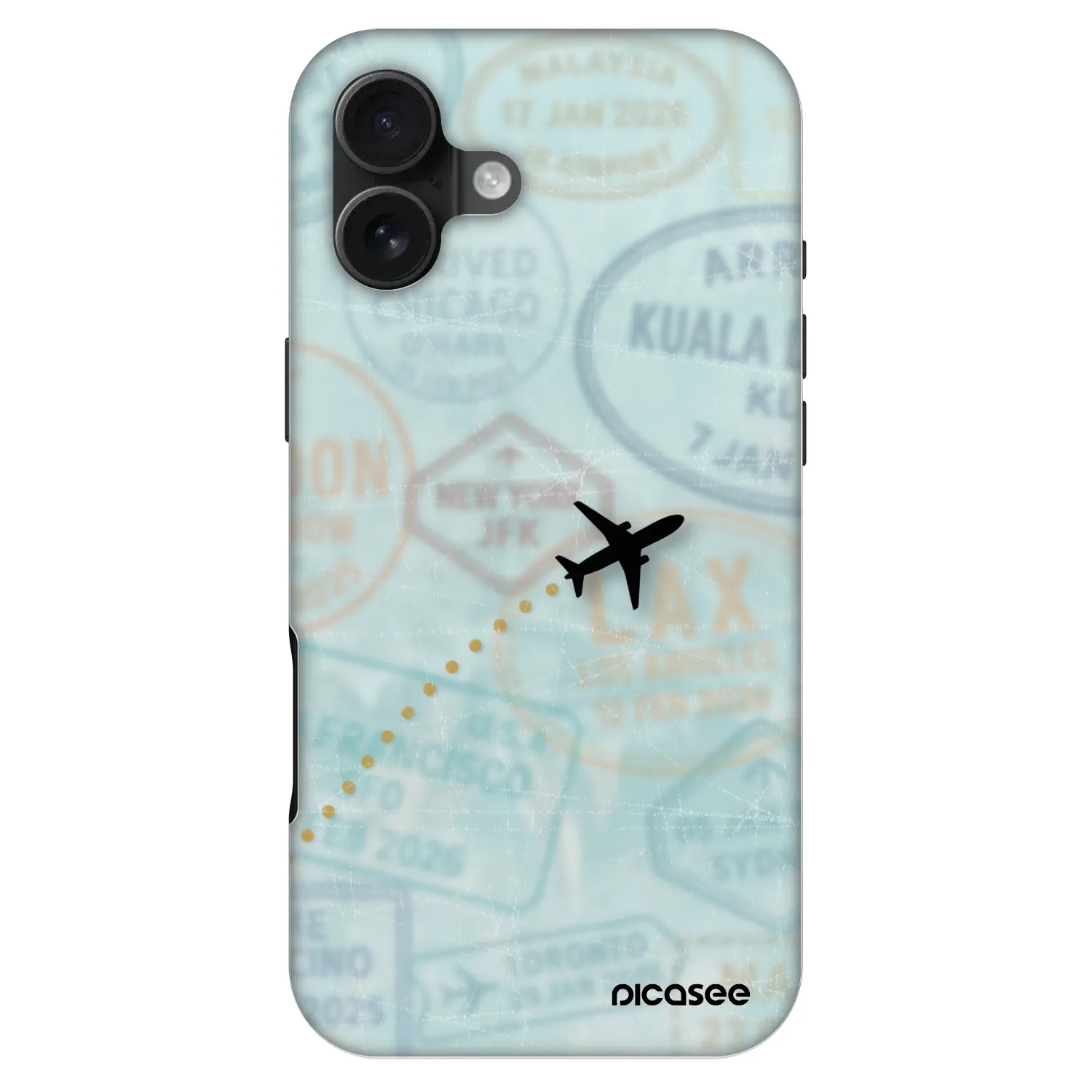 Picasee Fashion Case MagSafe pre Apple iPhone 16 Plus - FLIGHT PATH