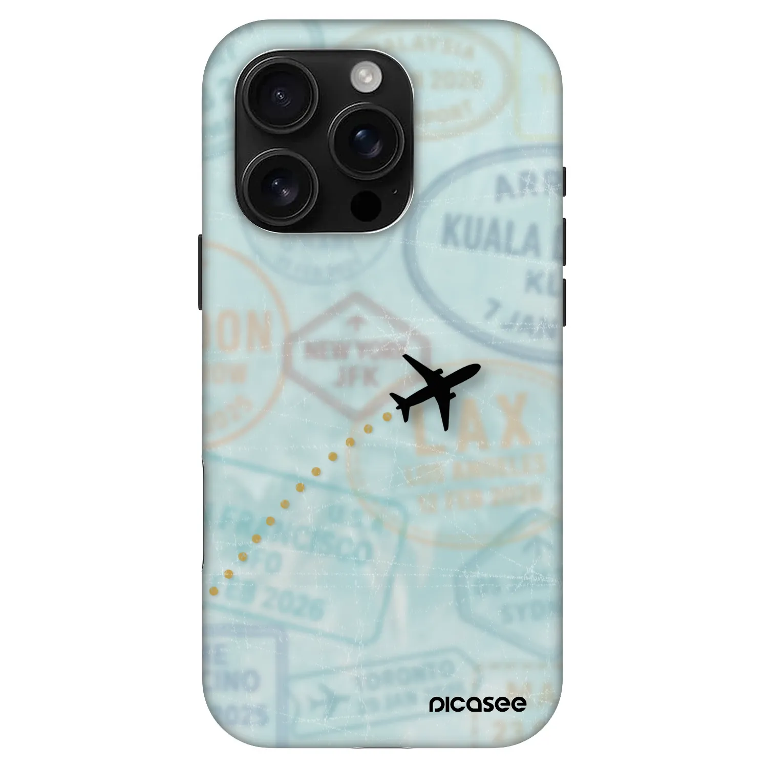 Picasee Fashion Case MagSafe pre Apple iPhone 16 Pro - FLIGHT PATH