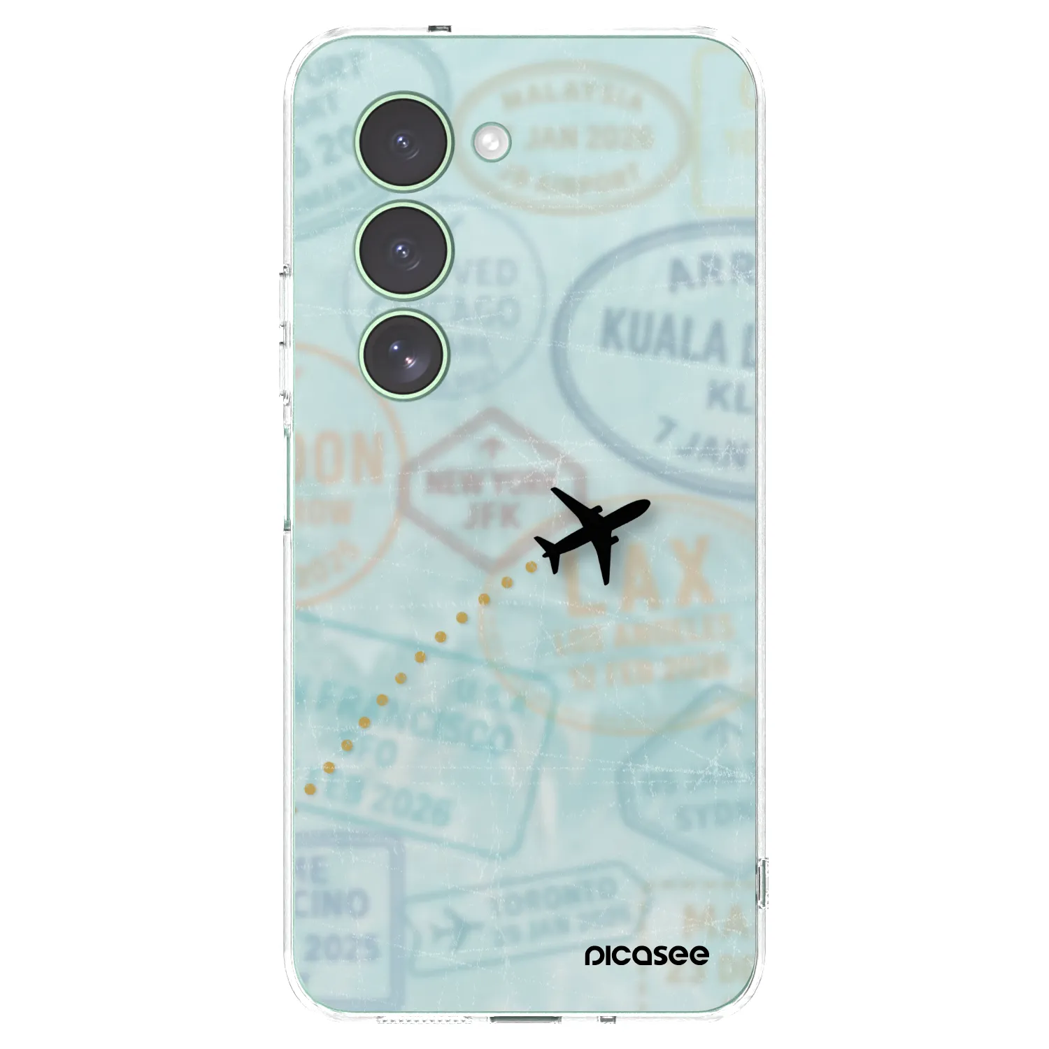 Picasee silikónový prehľadný obal pre Xiaomi Redmi 15 5G - FLIGHT PATH