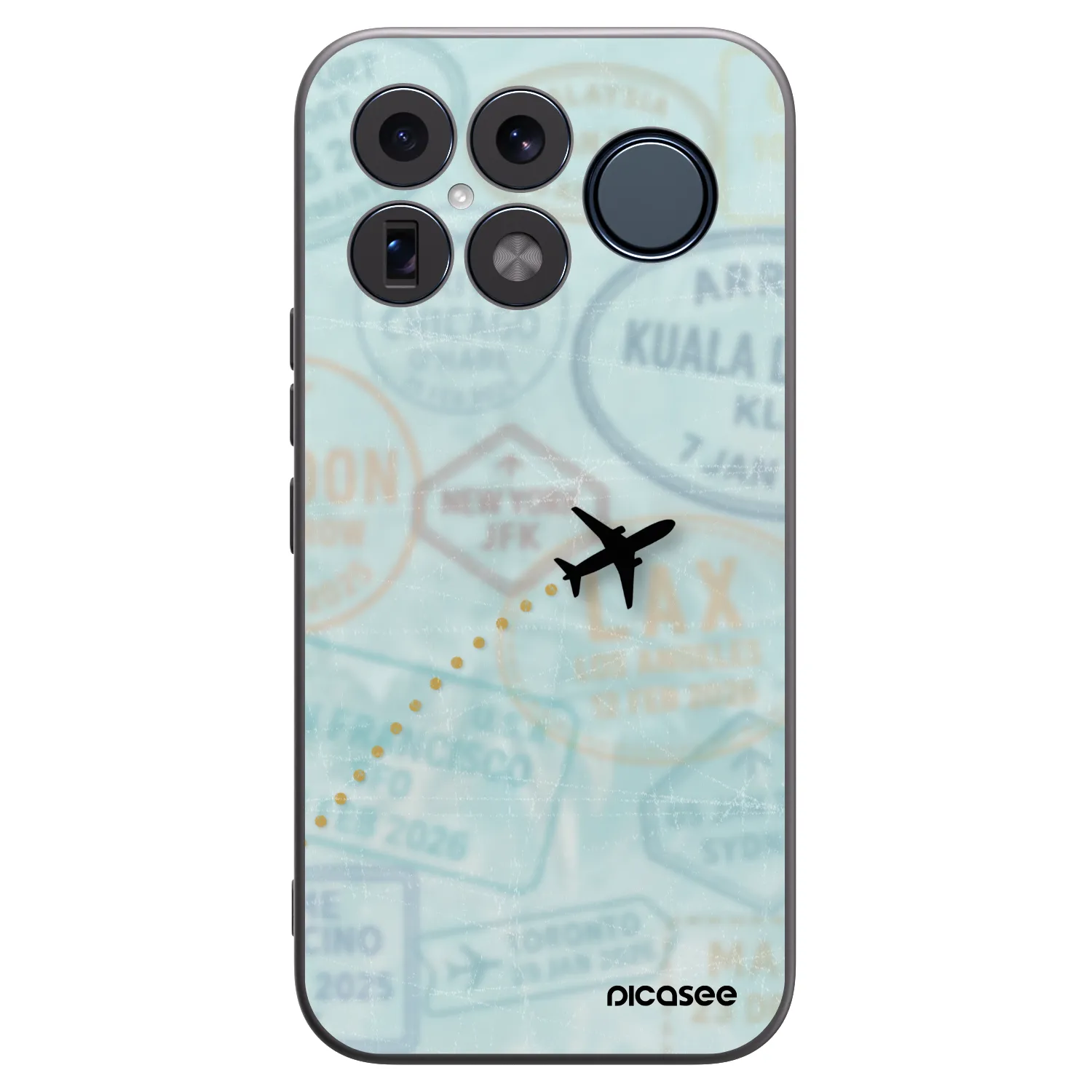 Picasee silikónový čierny obal pre Xiaomi Poco F8 Ultra - FLIGHT PATH