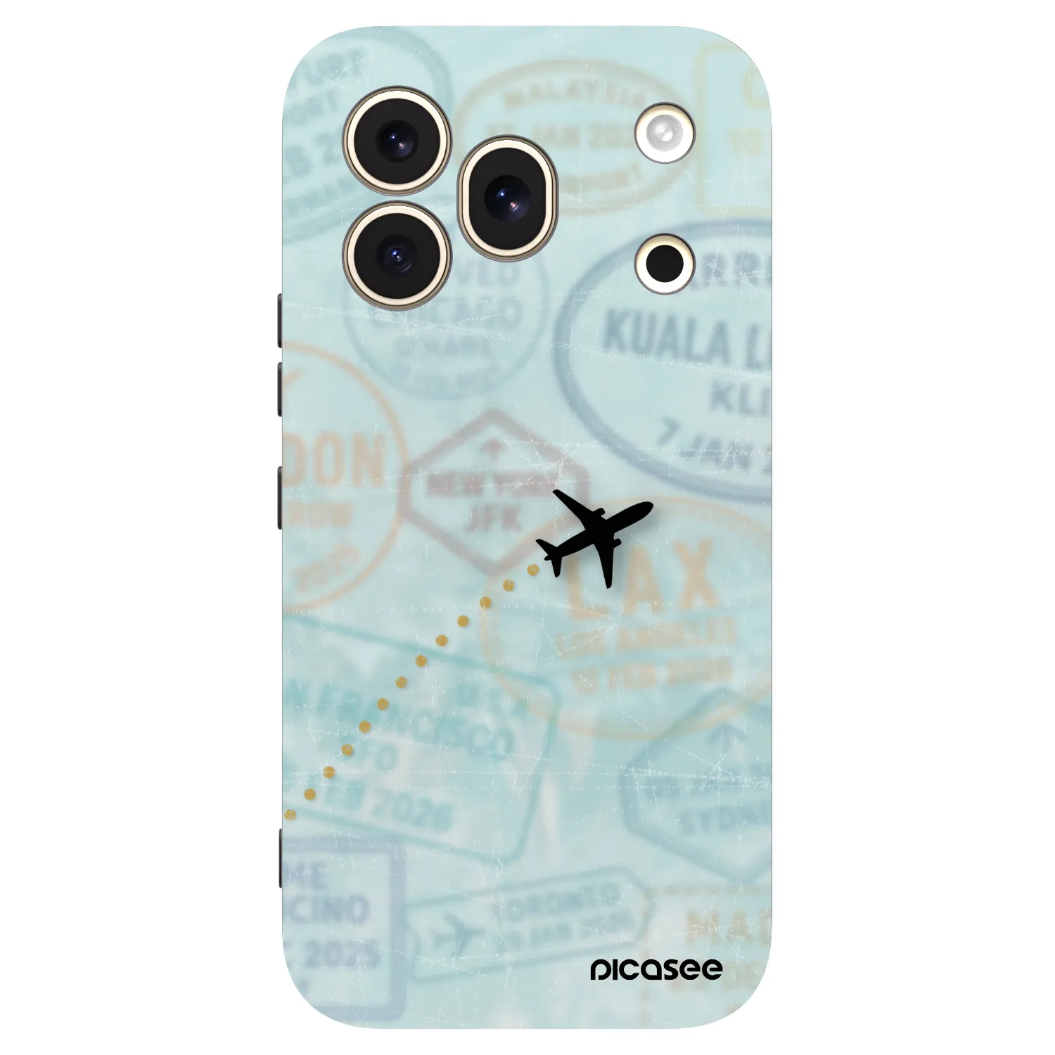 Picasee silikónový čierny obal pre Honor 600 Pro - FLIGHT PATH
