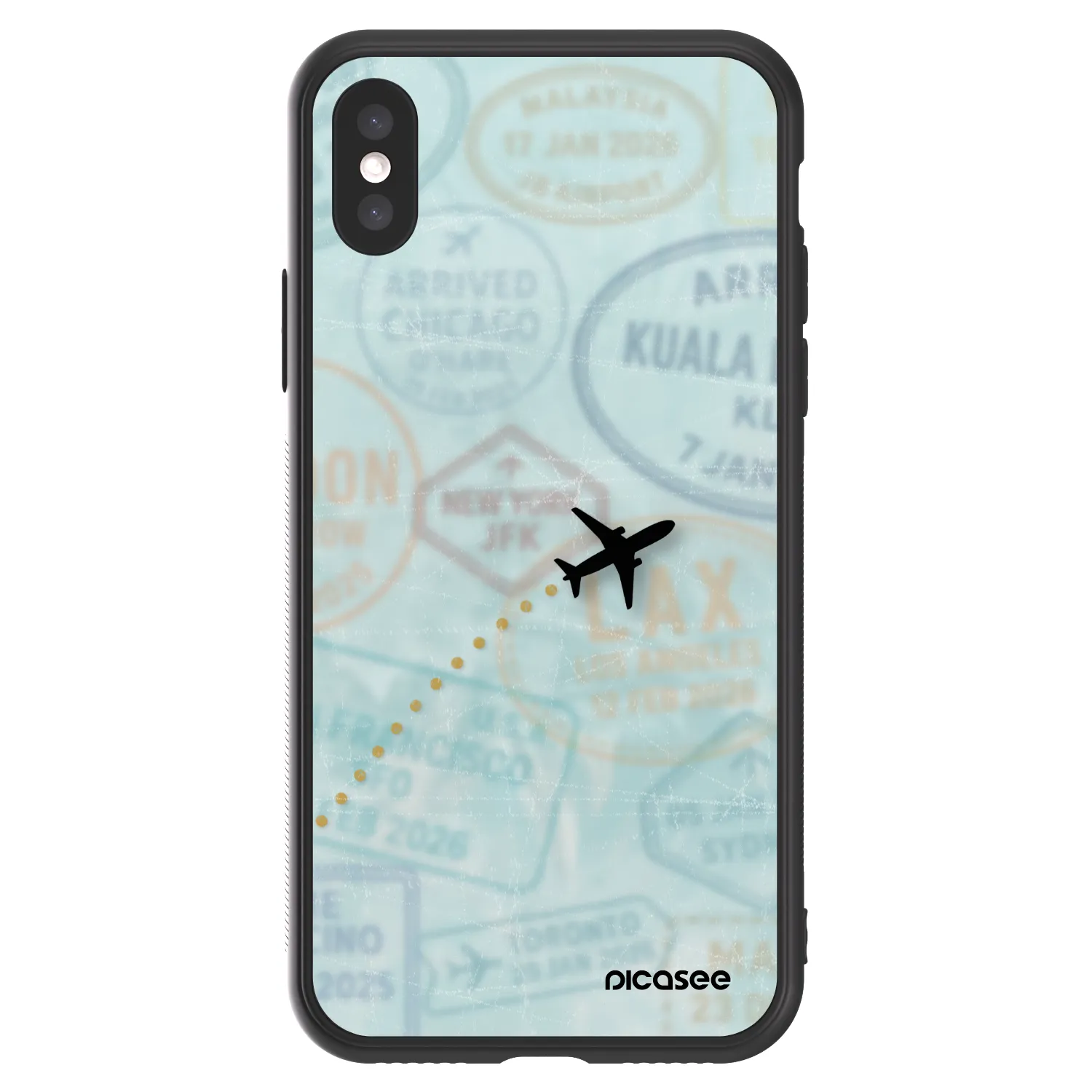 Picasee ULTIMATE CASE pro Apple iPhone X/XS - FLIGHT PATH