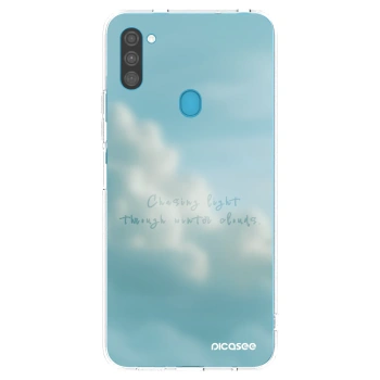 Picasee silikónový prehľadný obal pre Samsung Galaxy M11 - CHASiNG LIGHT