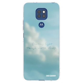 Picasee silikónový prehľadný obal pre Motorola Moto G9 Play - CHASiNG LIGHT