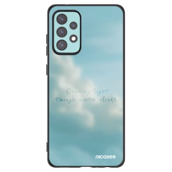 Picasee silikónový čierny obal pre Samsung Galaxy A72 A725F - CHASiNG LIGHT