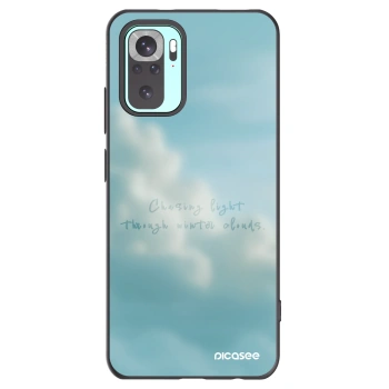 Picasee silikónový čierny obal pre Xiaomi Redmi Note 10 Pro - CHASiNG LIGHT