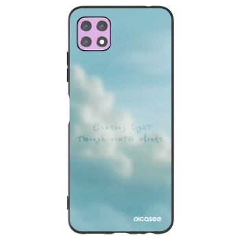 Picasee silikónový čierny obal pre Samsung Galaxy A22 A226B 5G - CHASiNG LIGHT