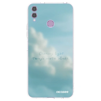 Picasee silikónový prehľadný obal pre Honor 8X - CHASiNG LIGHT