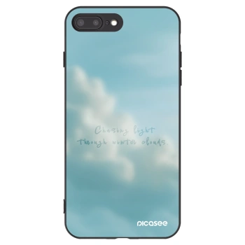 Picasee silikónový čierny obal pre Apple iPhone 8 Plus - CHASiNG LIGHT