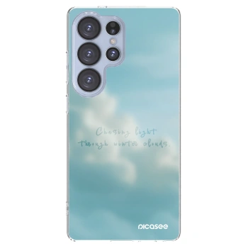 Picasee silikónový prehľadný obal pre Samsung Galaxy S25 Ultra 5G - CHASiNG LIGHT