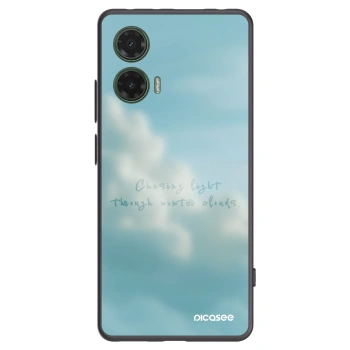 Picasee silikónový čierny obal pre Motorola Moto G35 5G - CHASiNG LIGHT