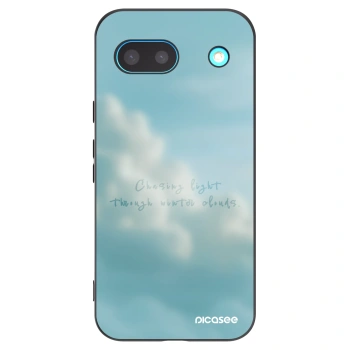 Picasee silikónový čierny obal pre Google Pixel 8a - CHASiNG LIGHT