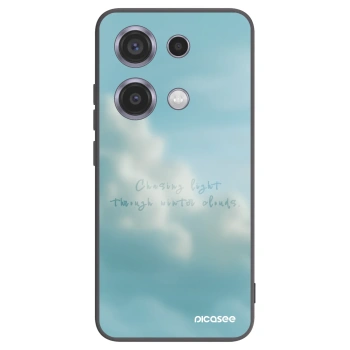 Picasee silikónový čierny obal pre Xiaomi Redmi Note 14S - CHASiNG LIGHT