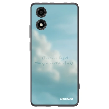 Picasee silikónový čierny obal pre Motorola Moto E14 - CHASiNG LIGHT