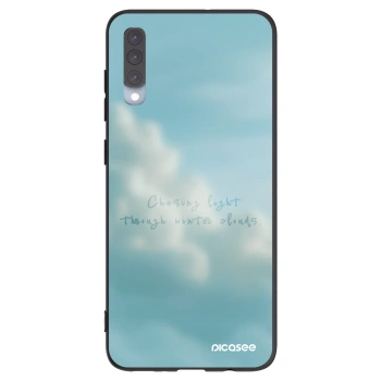 Picasee silikónový čierny obal pre Samsung Galaxy A70 A705F - CHASiNG LIGHT