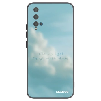 Picasee silikónový čierny obal pre Huawei Nova 5T - CHASiNG LIGHT