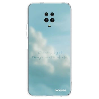 Picasee silikónový prehľadný obal pre Xiaomi Redmi Note 9 Pro - CHASiNG LIGHT