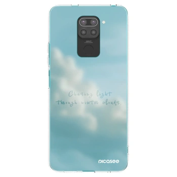 Picasee silikónový čierny obal pre Xiaomi Redmi Note 9 - CHASiNG LIGHT