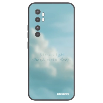 Picasee silikónový čierny obal pre Xiaomi Mi Note 10 Lite - CHASiNG LIGHT