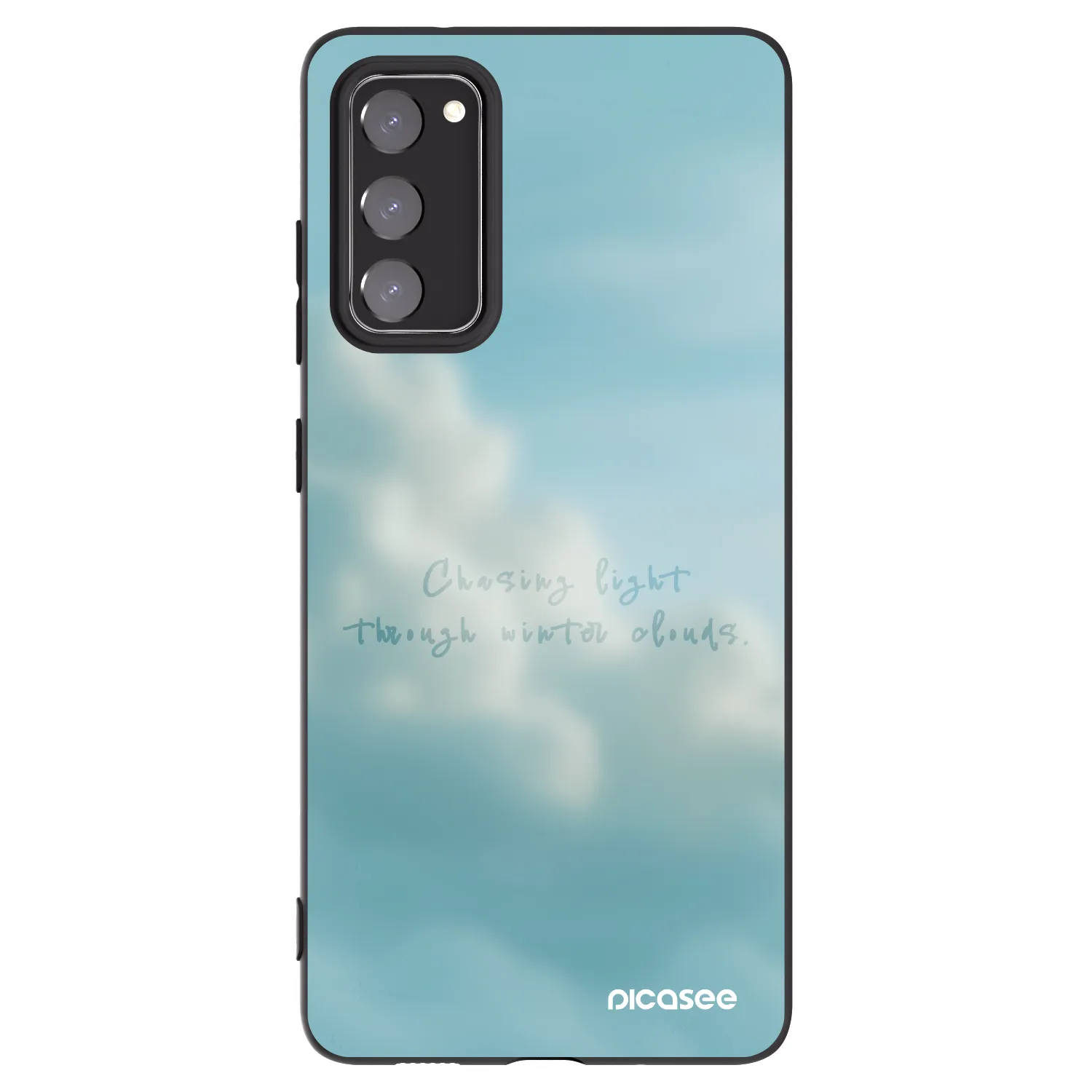 Picasee silikónový čierny obal pre Samsung Galaxy S20 FE - CHASiNG LIGHT