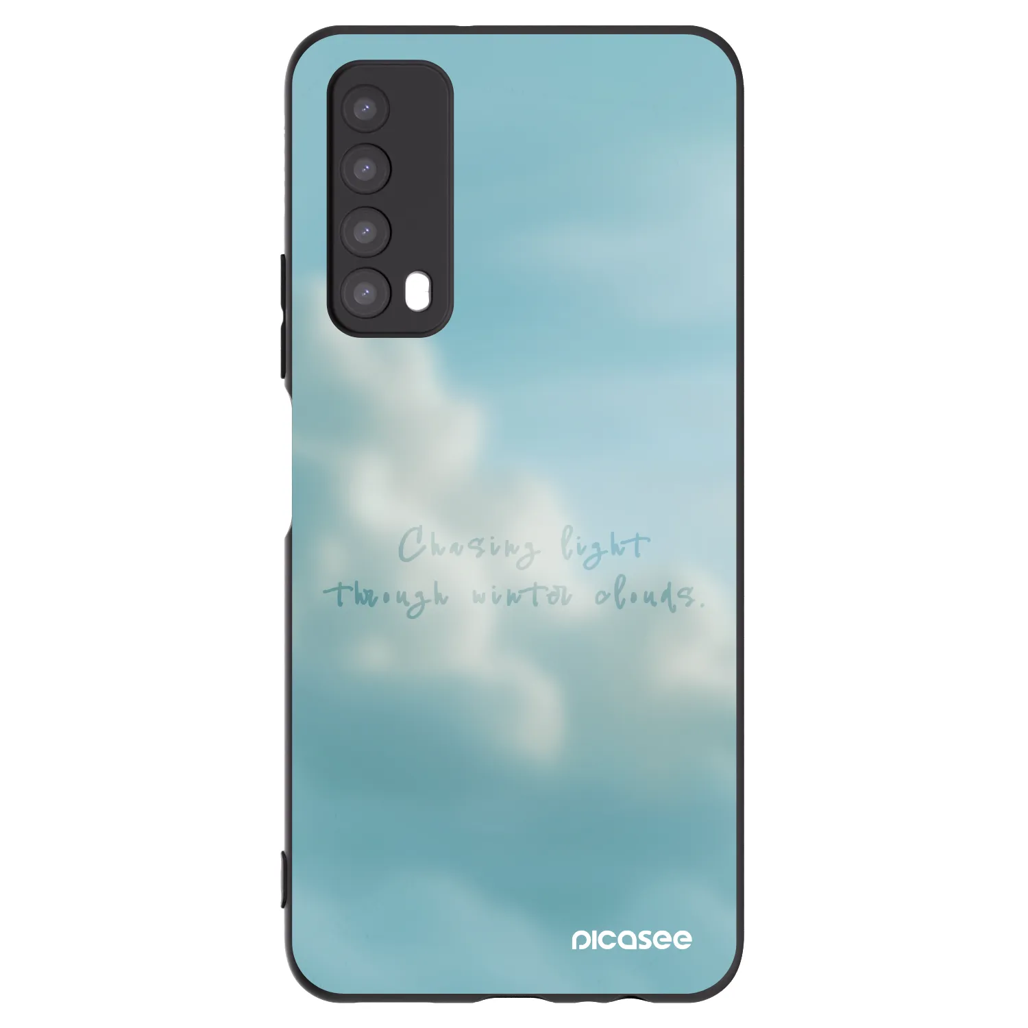 Picasee silikónový čierny obal pre Huawei P Smart 2021 - CHASiNG LIGHT