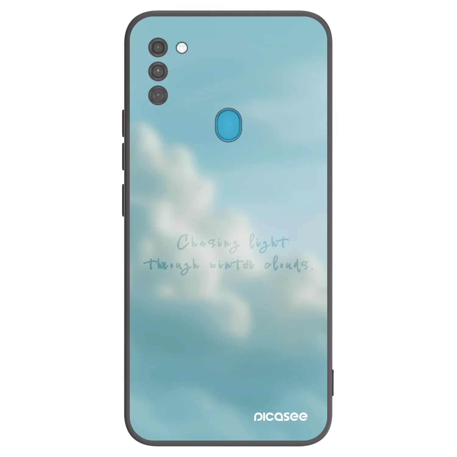Picasee silikónový čierny obal pre Samsung Galaxy M11 - CHASiNG LIGHT