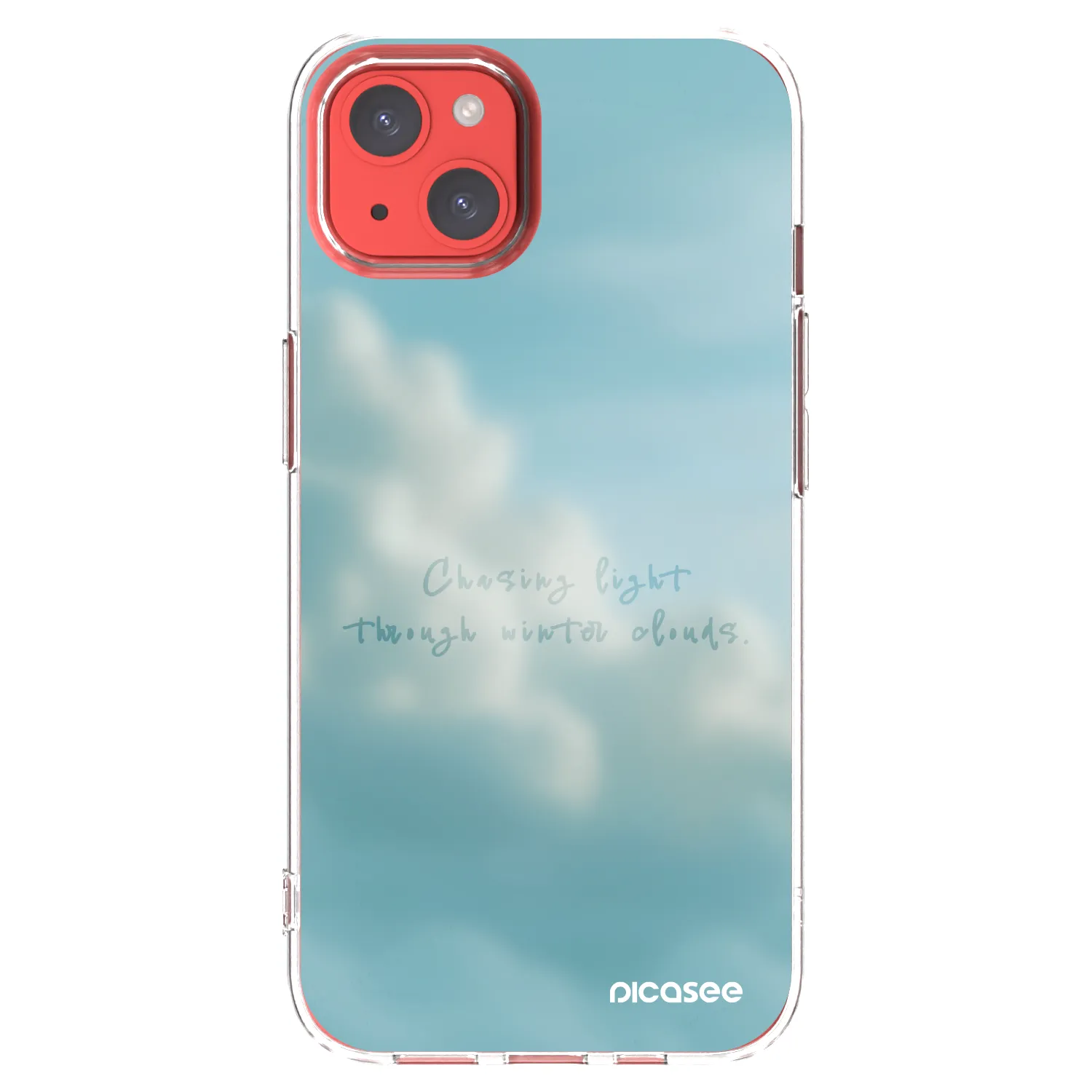 Picasee silikónový prehľadný obal pre Apple iPhone 13 - CHASiNG LIGHT