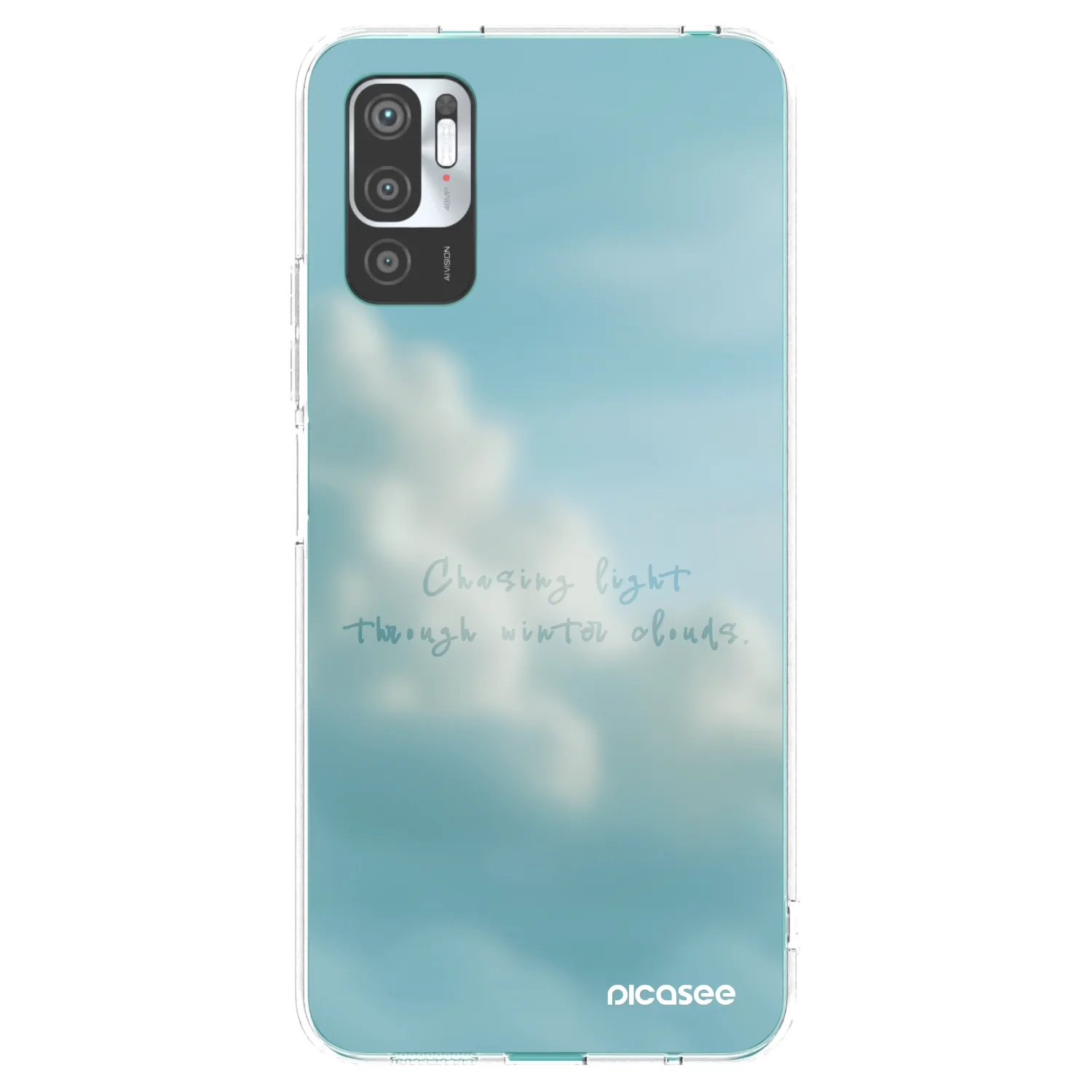 Picasee silikónový prehľadný obal pre Xiaomi Redmi Note 10 5G - CHASiNG LIGHT