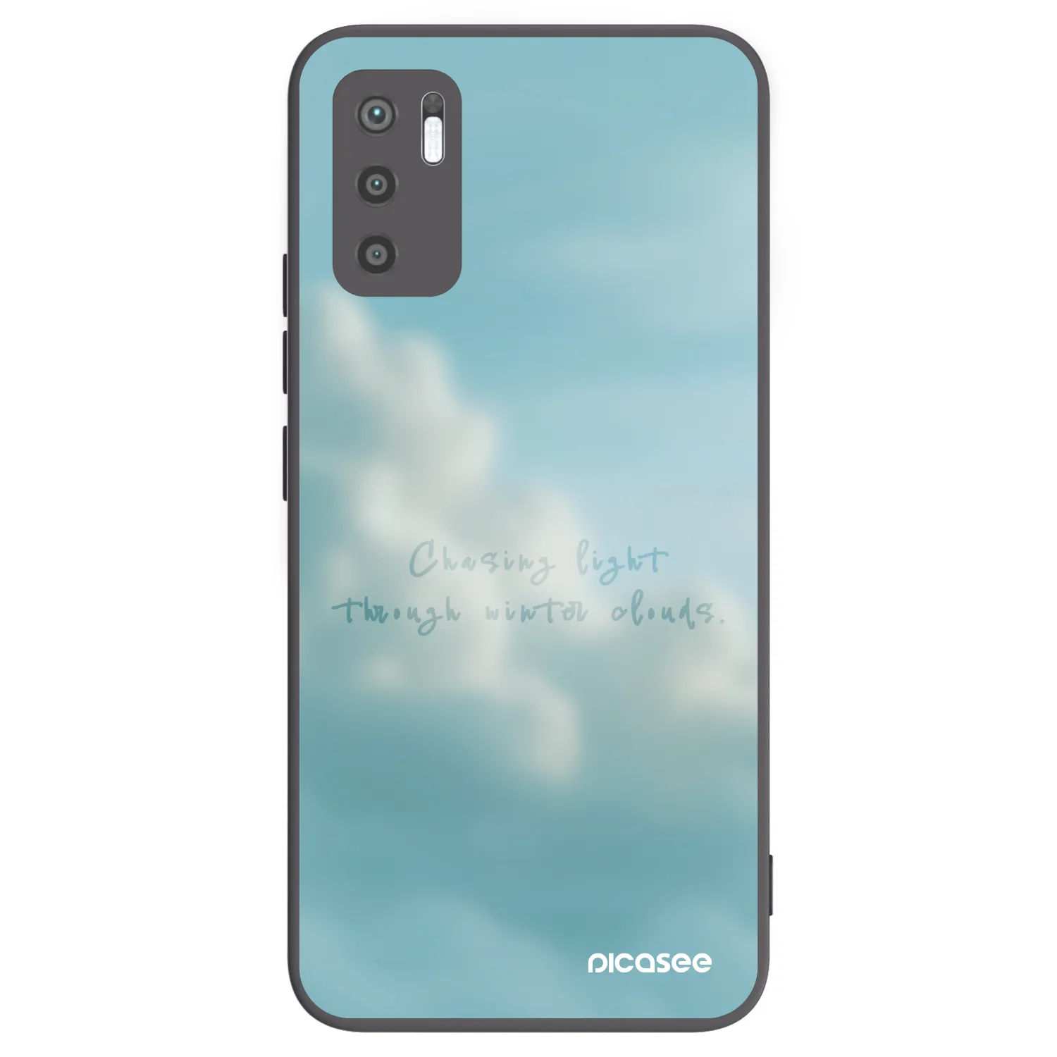 Picasee silikónový čierny obal pre Xiaomi Redmi Note 10 5G - CHASiNG LIGHT