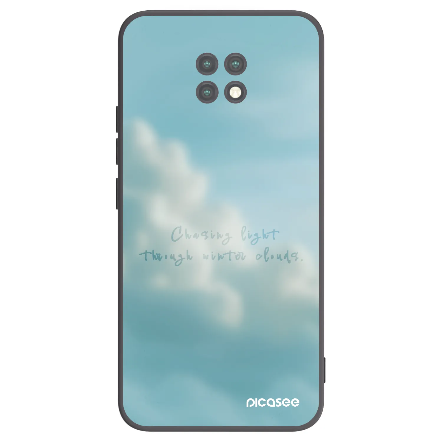 Picasee silikónový čierny obal pre Xiaomi Redmi Note 9T - CHASiNG LIGHT