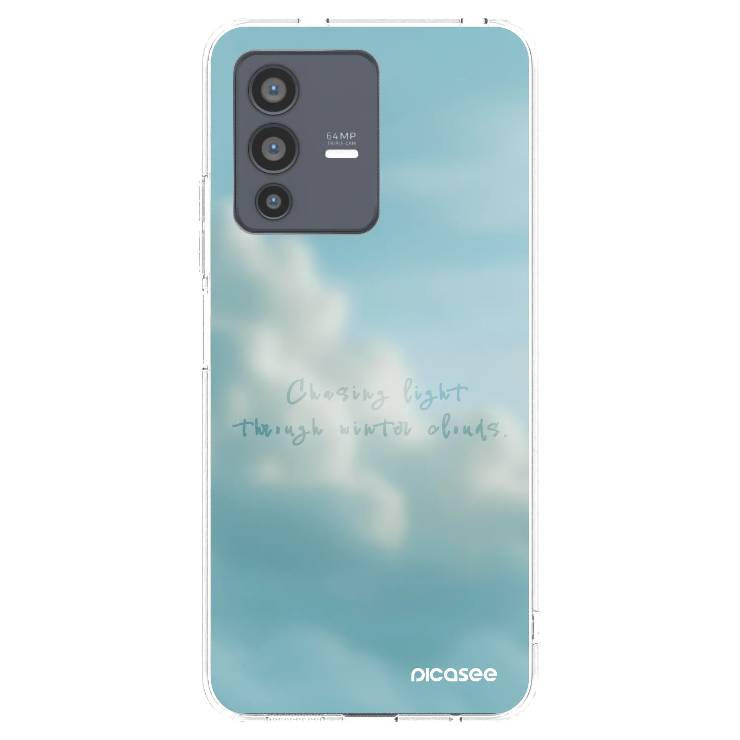 Picasee silikónový prehľadný obal pre Vivo V23 5G - CHASiNG LIGHT