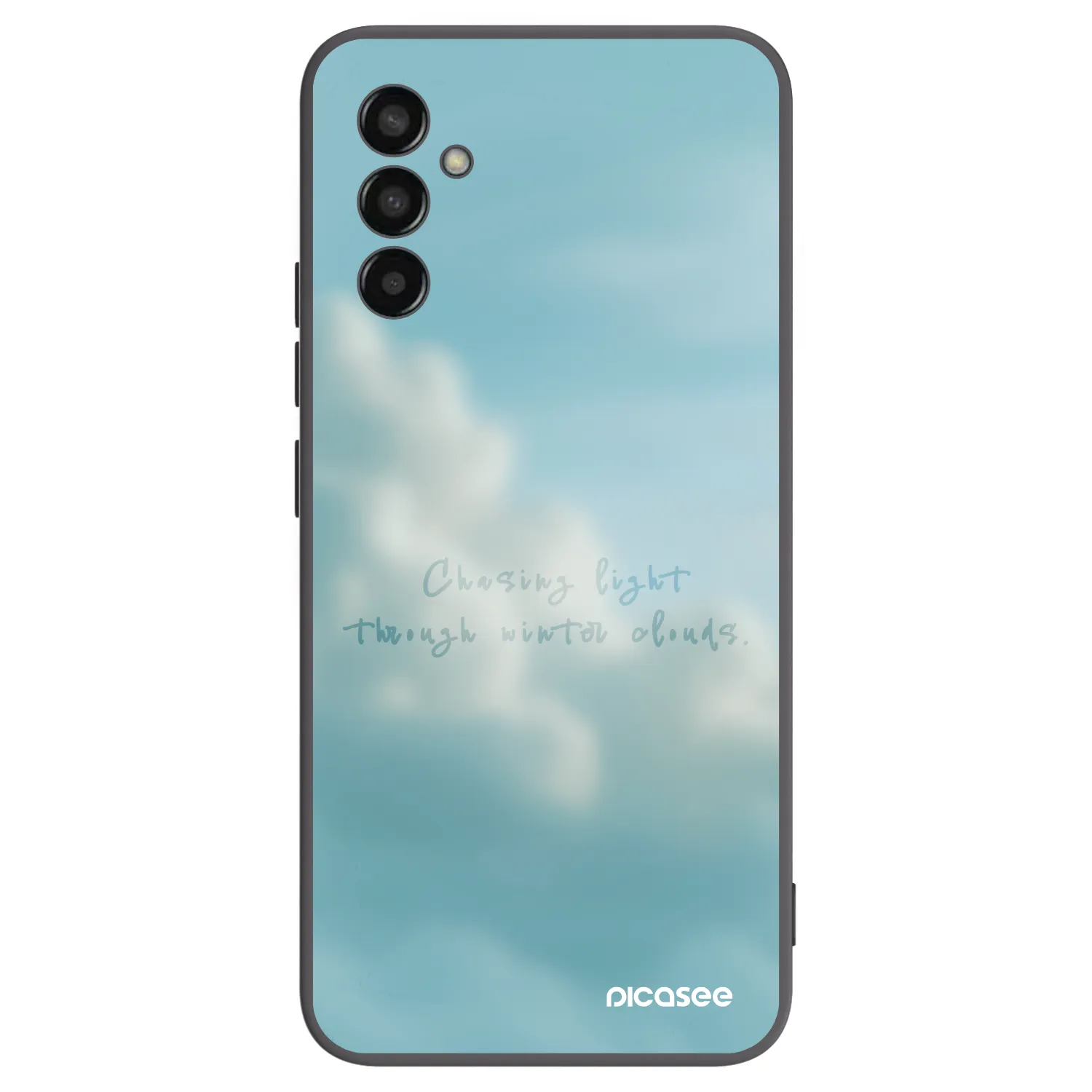 Picasee silikónový čierny obal pre Samsung Galaxy M13 M135F - CHASiNG LIGHT