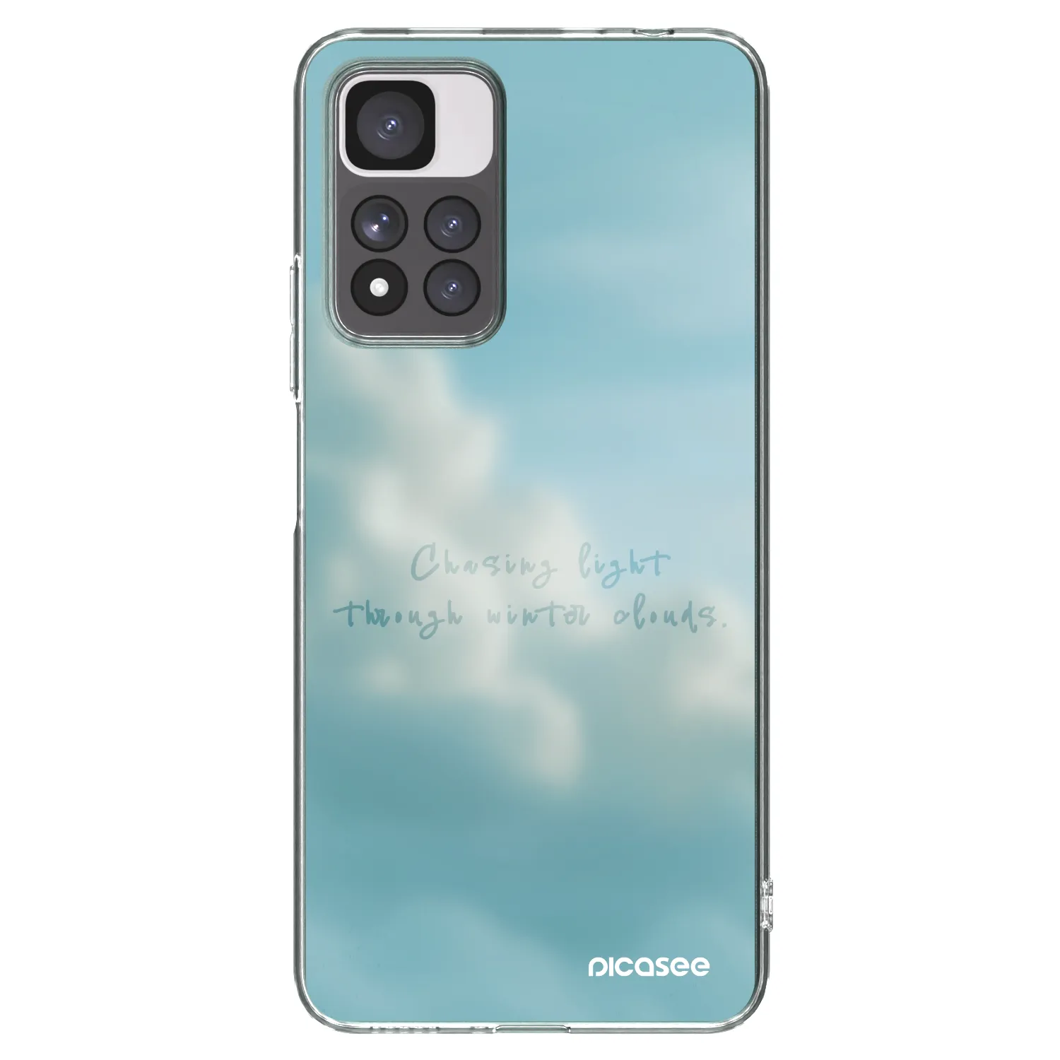 Picasee silikónový prehľadný obal pre Xiaomi Redmi Note 11 Pro+ 5G - CHASiNG LIGHT