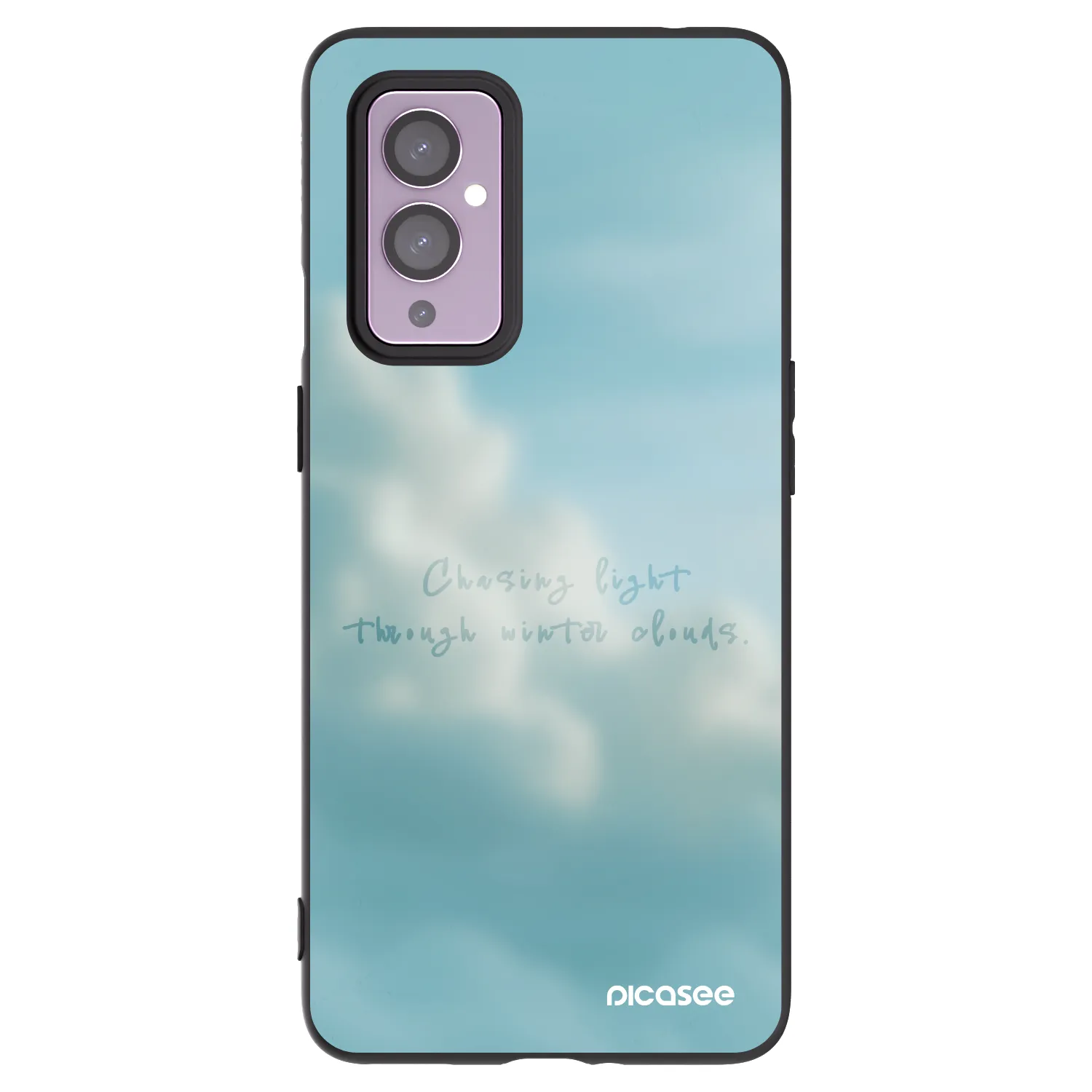 Picasee silikónový čierny obal pre OnePlus 9 - CHASiNG LIGHT