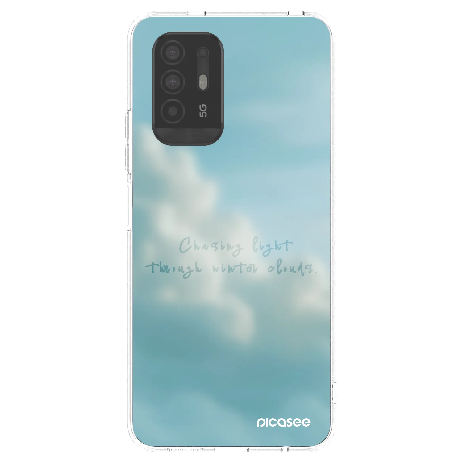 Picasee silikónový prehľadný obal pre OPPO A94 5G - CHASiNG LIGHT