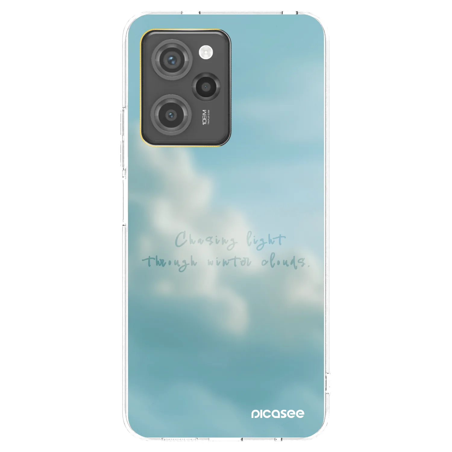 Picasee silikónový čierny obal pre Xiaomi Poco X5 Pro - CHASiNG LIGHT