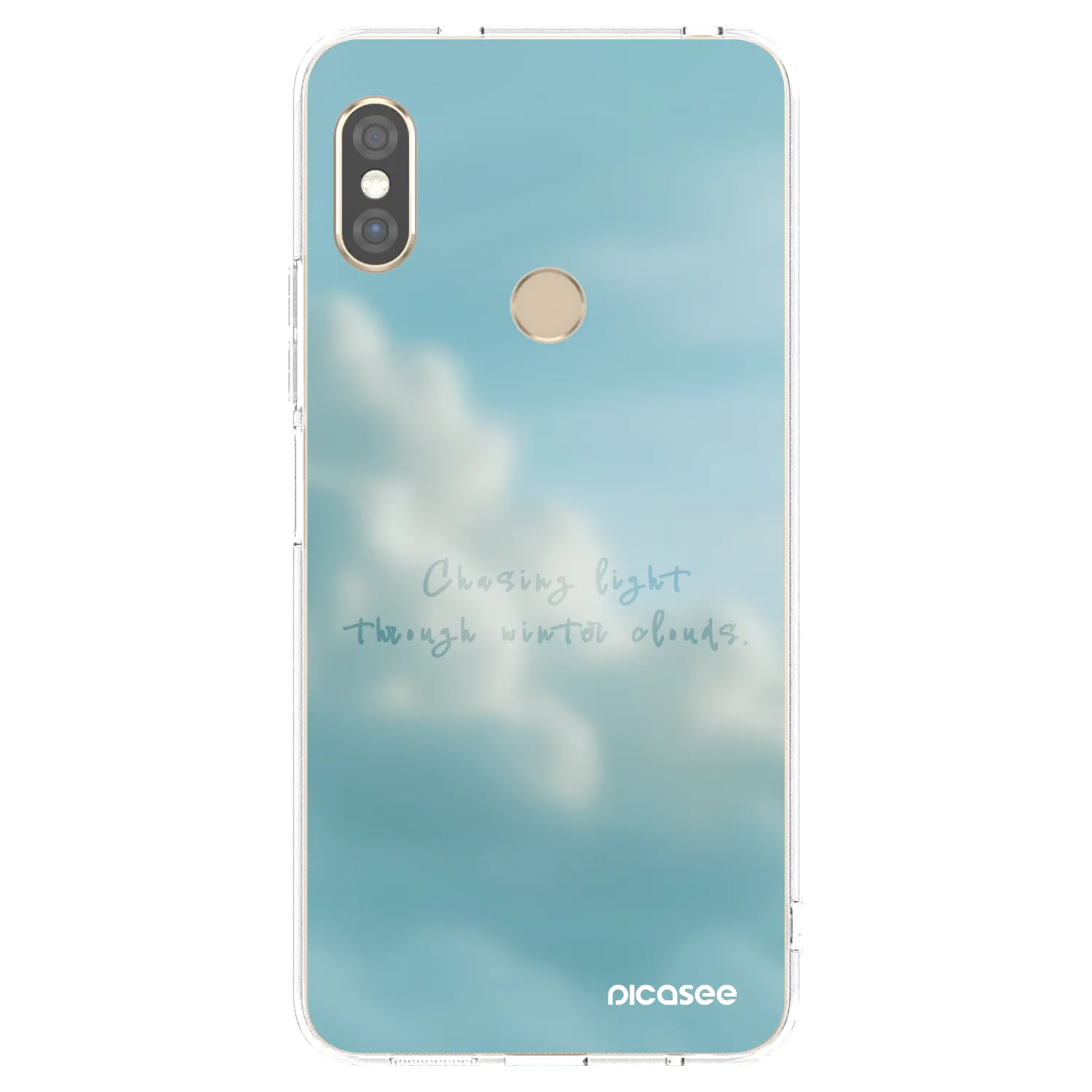 Picasee silikónový prehľadný obal pre Xiaomi Redmi Note 5 Global - CHASiNG LIGHT