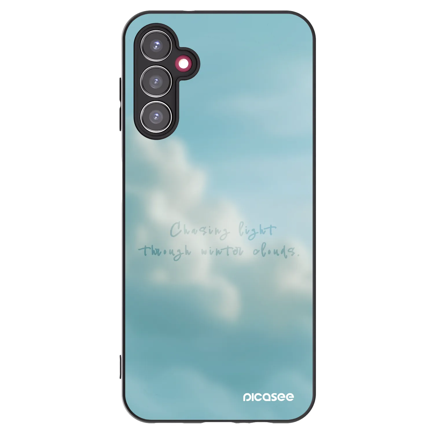 Picasee silikónový čierny obal pre Samsung Galaxy A14 4G A145R - CHASiNG LIGHT