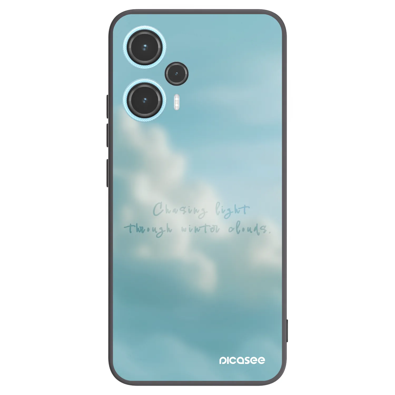 Picasee silikónový čierny obal pre Xiaomi Poco F5 - CHASiNG LIGHT