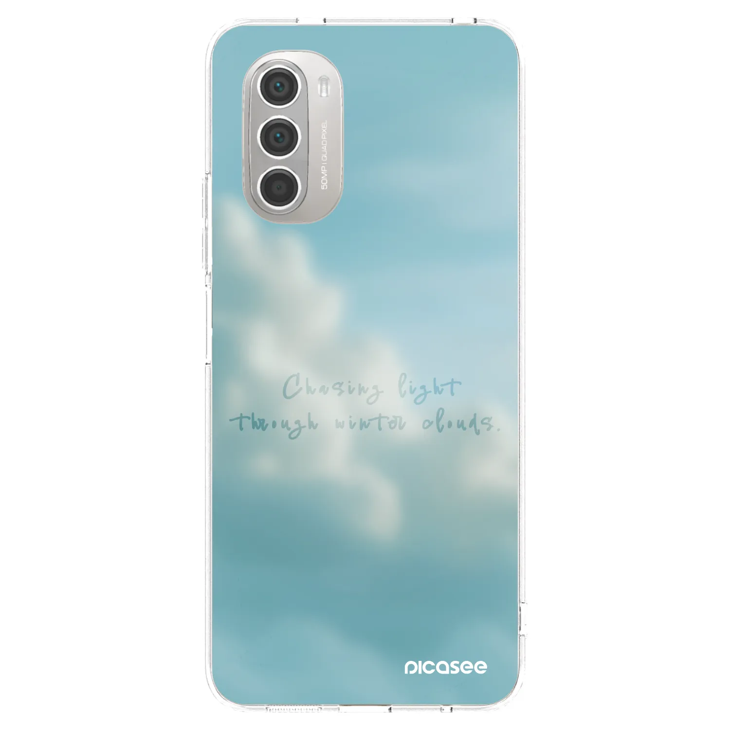 Picasee silikónový prehľadný obal pre Motorola Moto G51 - CHASiNG LIGHT