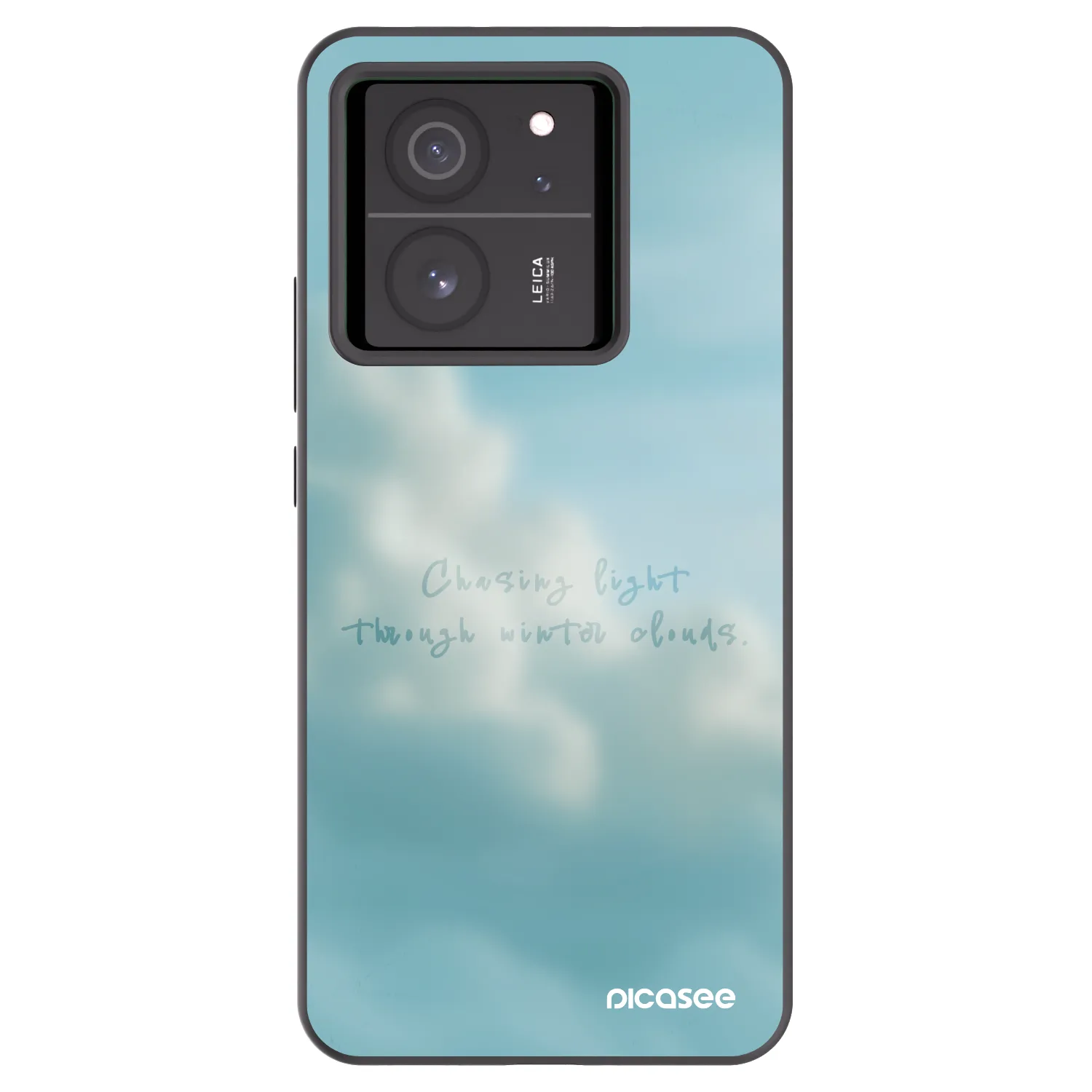 Picasee silikónový čierny obal pre Xiaomi 13T Pro - CHASiNG LIGHT