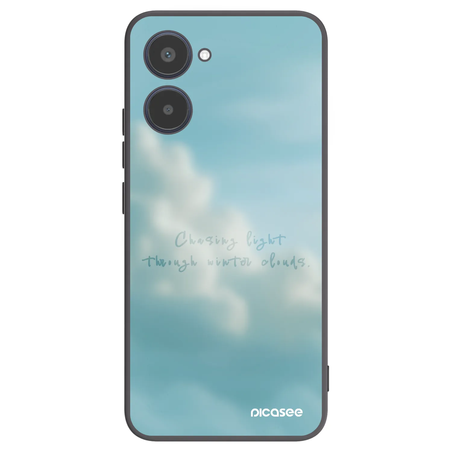 Picasee silikónový čierny obal pre Realme 10 4G - CHASiNG LIGHT
