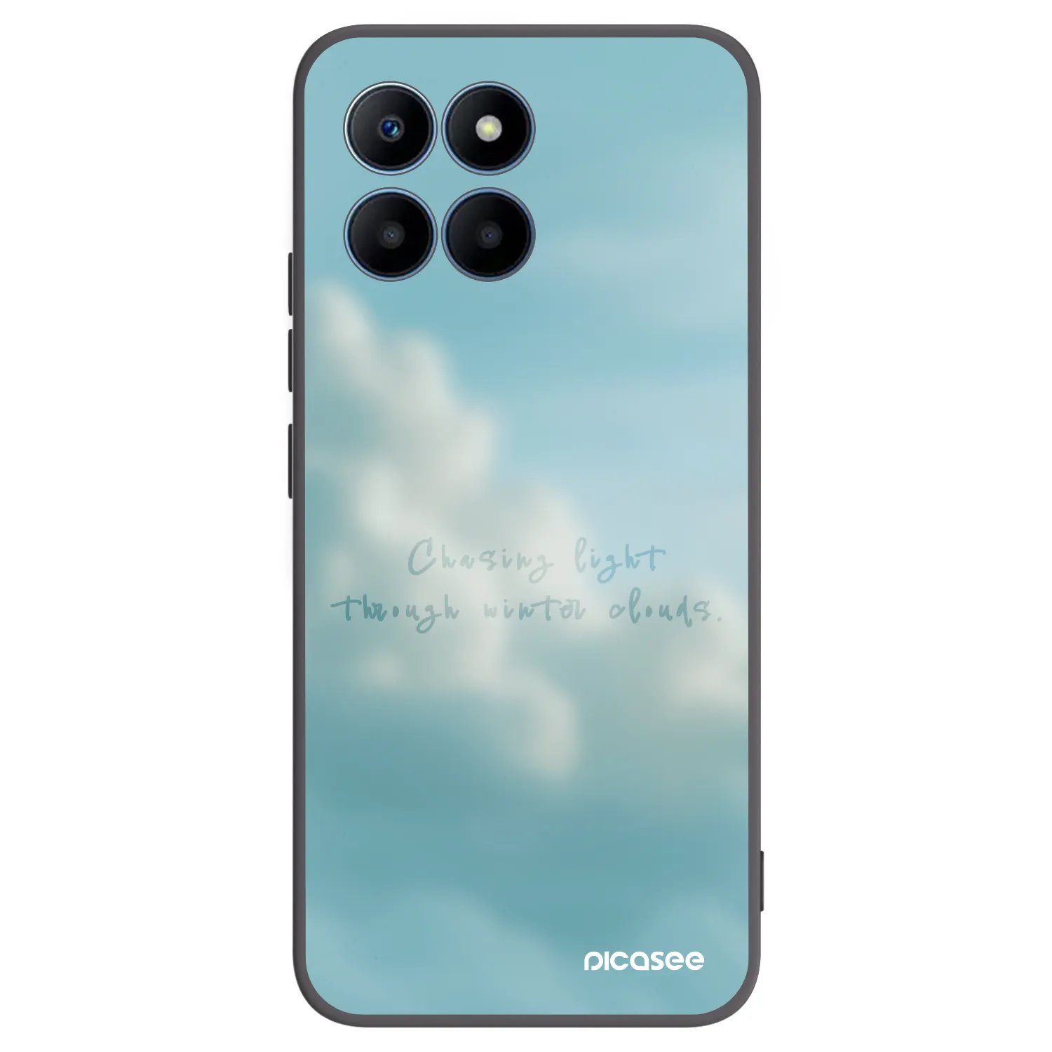 Picasee silikónový čierny obal pre Honor 70 Lite - CHASiNG LIGHT
