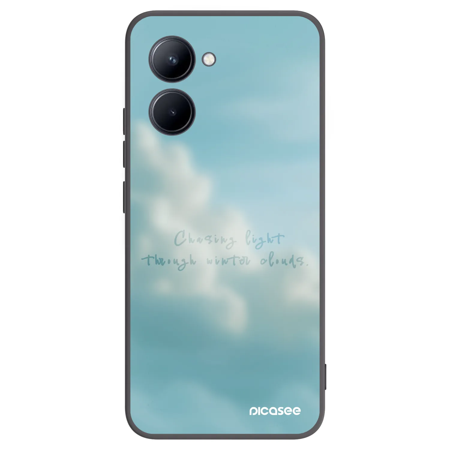 Picasee silikónový čierny obal pre Realme C33 (2023) - CHASiNG LIGHT