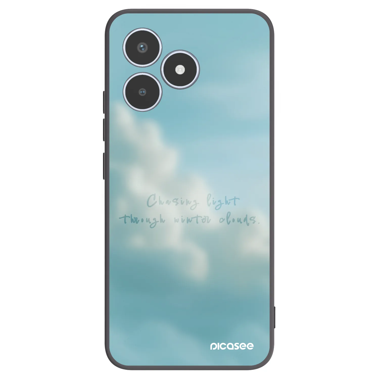 Picasee silikónový čierny obal pre Realme C53 - CHASiNG LIGHT