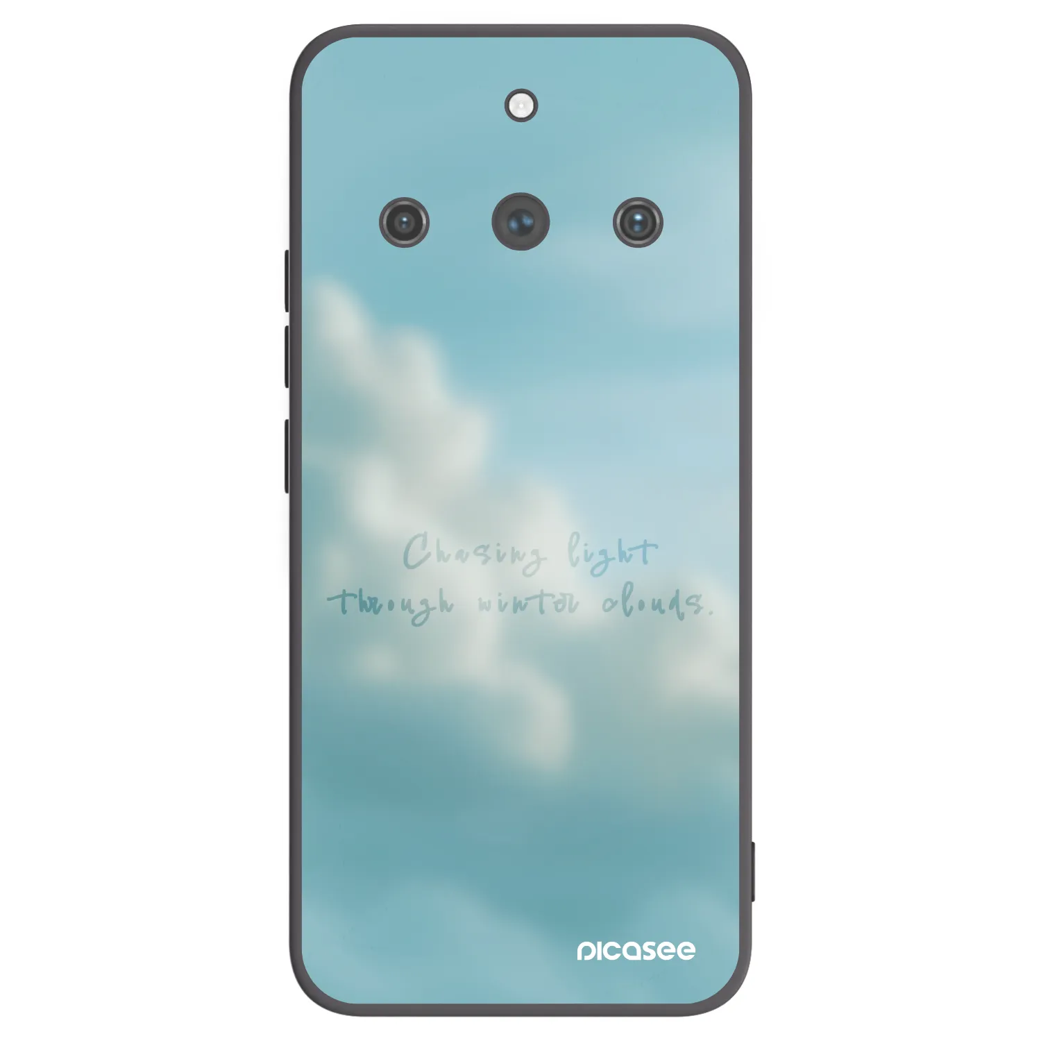 Picasee silikónový čierny obal pre Realme 11 Pro+ - CHASiNG LIGHT
