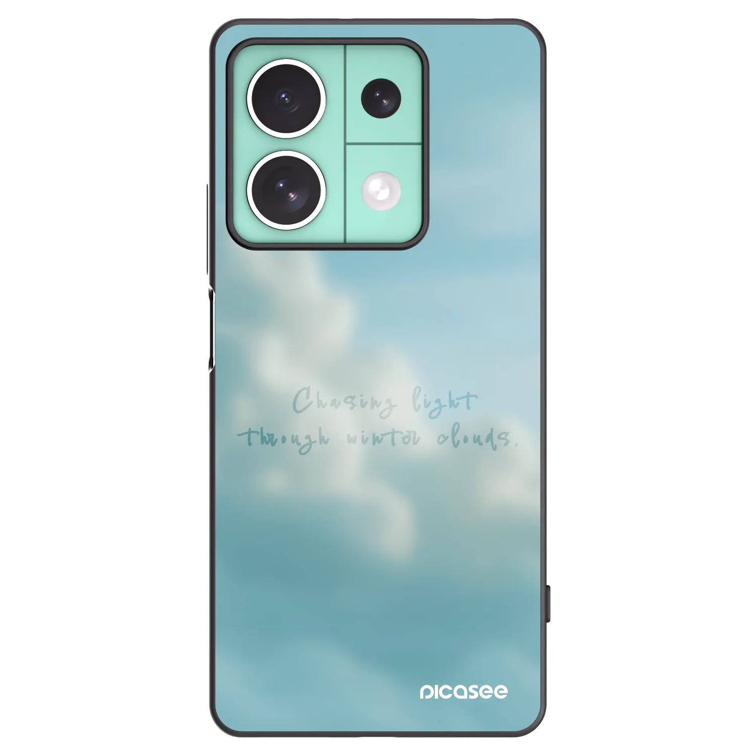Picasee silikónový čierny obal pre Xiaomi Redmi Note 13 5G - CHASiNG LIGHT