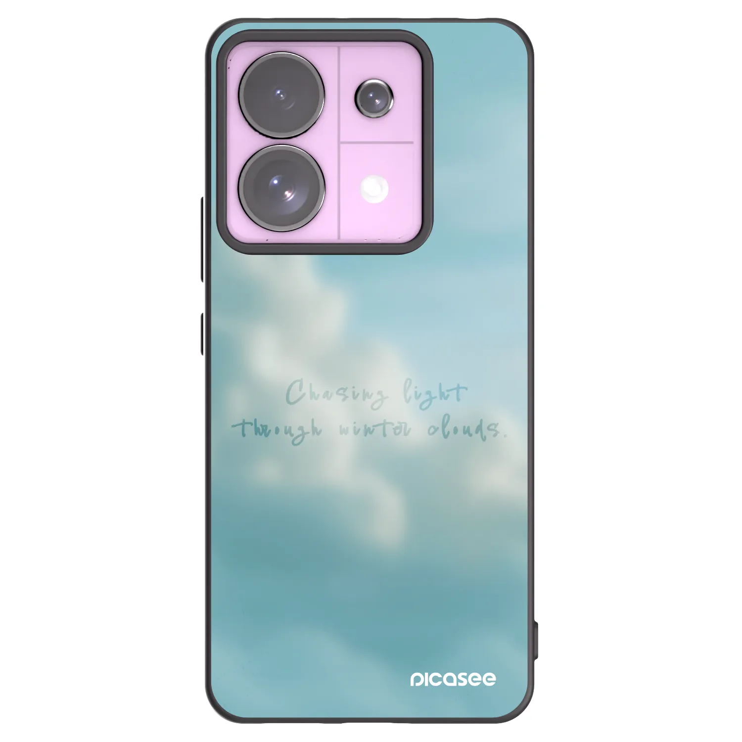 Picasee silikónový čierny obal pre Xiaomi Redmi Note 13 Pro 5G - CHASiNG LIGHT