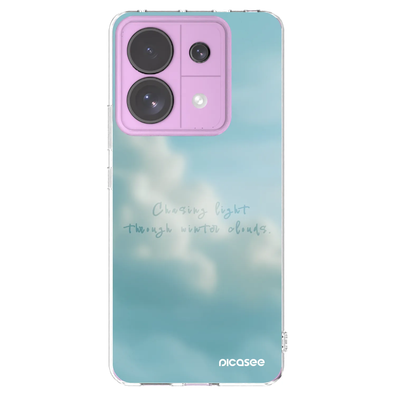 Picasee silikónový prehľadný obal pre Xiaomi Redmi Note 13 Pro 5G - CHASiNG LIGHT