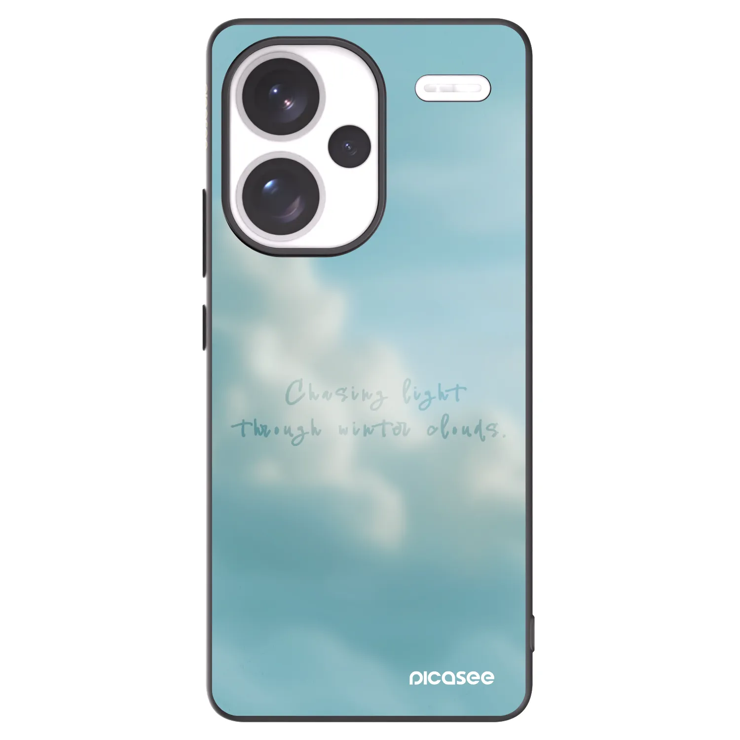 Picasee silikónový čierny obal pre Xiaomi Redmi Note 13 Pro+ 5G - CHASiNG LIGHT